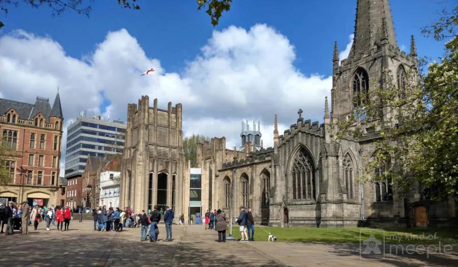 Sheffield Cathedral on Cluedupp day 