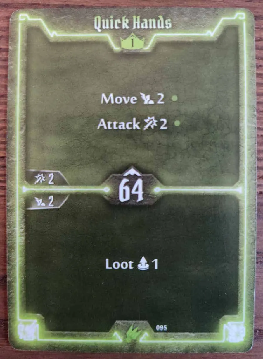 Scoundrel card Quick Hands