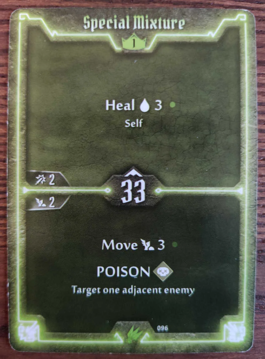 Scoundrel card Special mixture