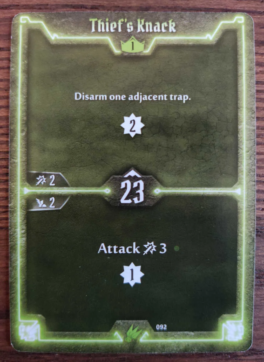 Scoundrel card Thief's Knack