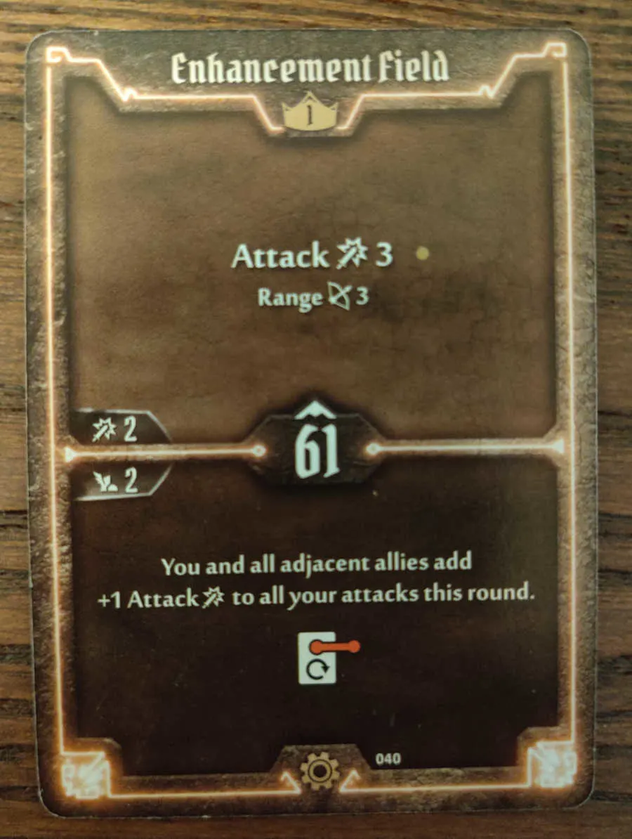 Tinkerer Enhancement Field card