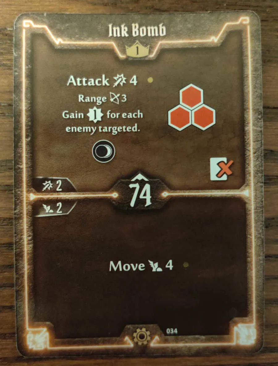Tinkerer Ink Bomb card