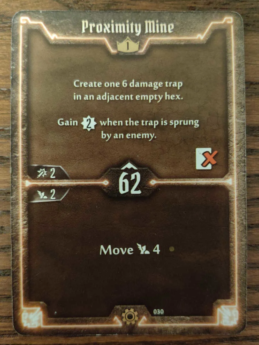 Tinkerer Proximity mine card