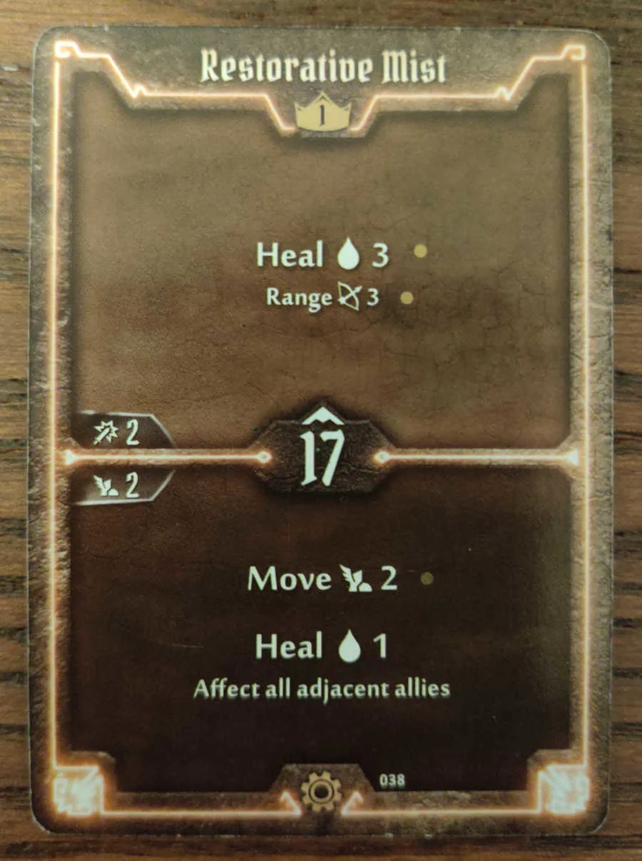Tinkerer card Restorative Mist