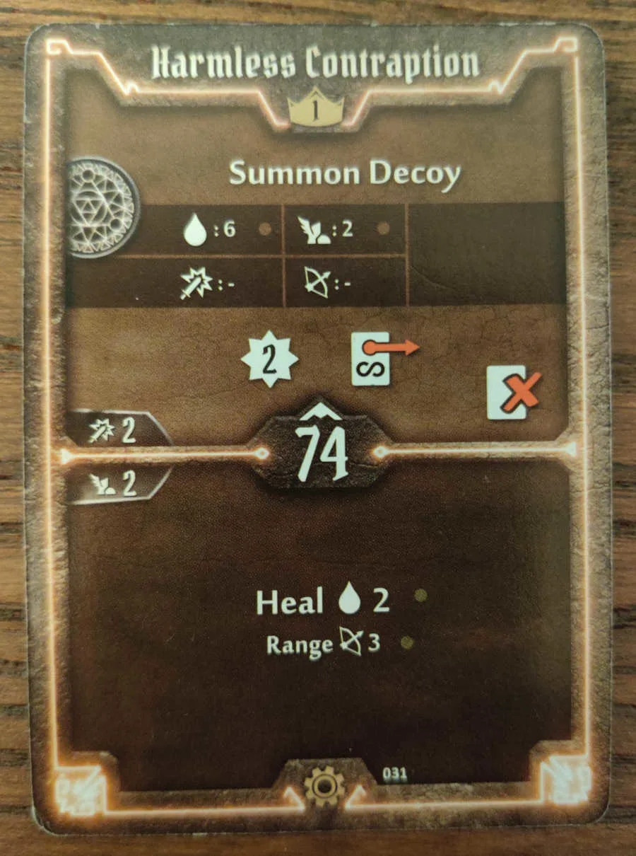 Tinkerer Harmless Contraption card