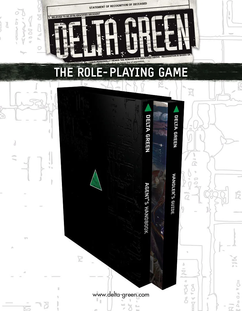 Delta Green RPG. Bildnachweis: DriveThruRPG.