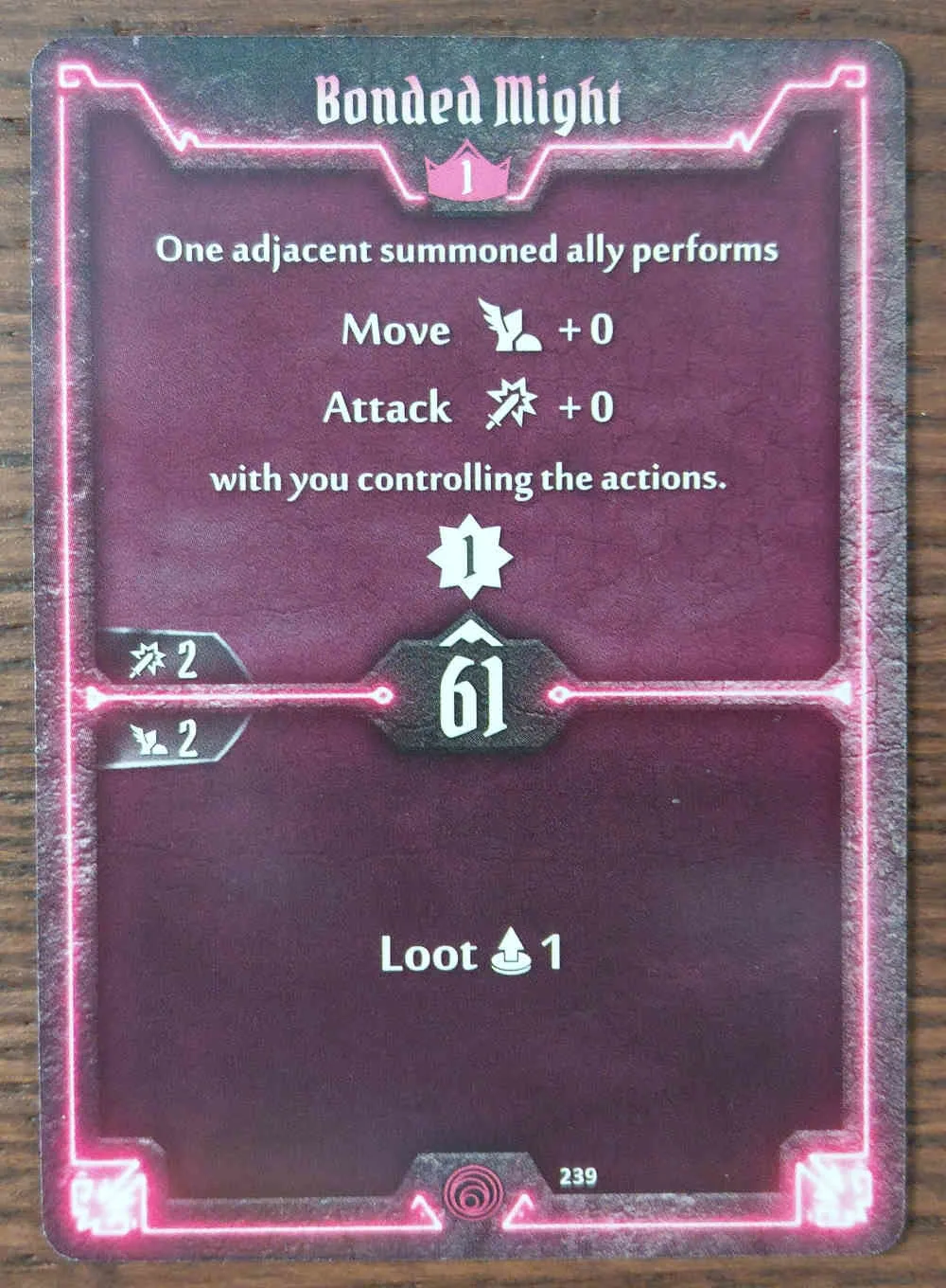 Level 1 Summoner card Bonded Might