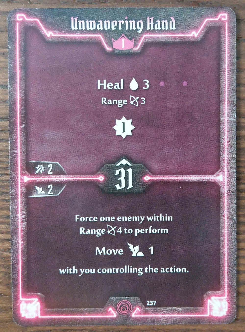 Level 1 Summoner card Unwavering Hand