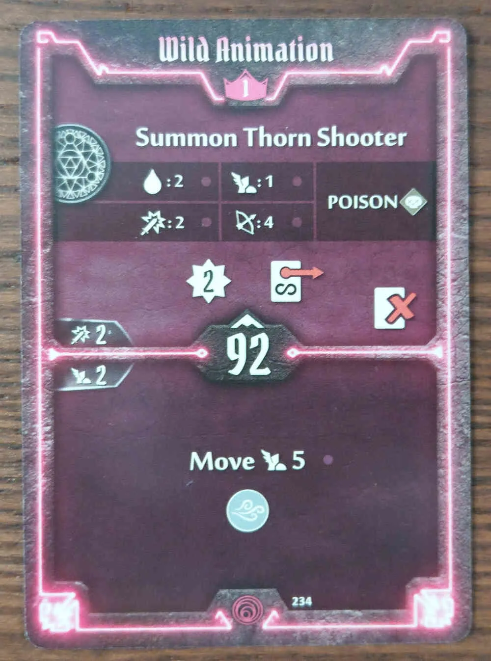 Level 1 Summoner card Wild Animation
