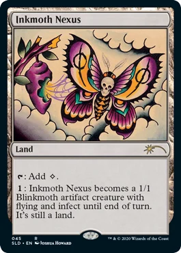 Inkmoth Nexus MtG card. Image: Wizards of the Coast.