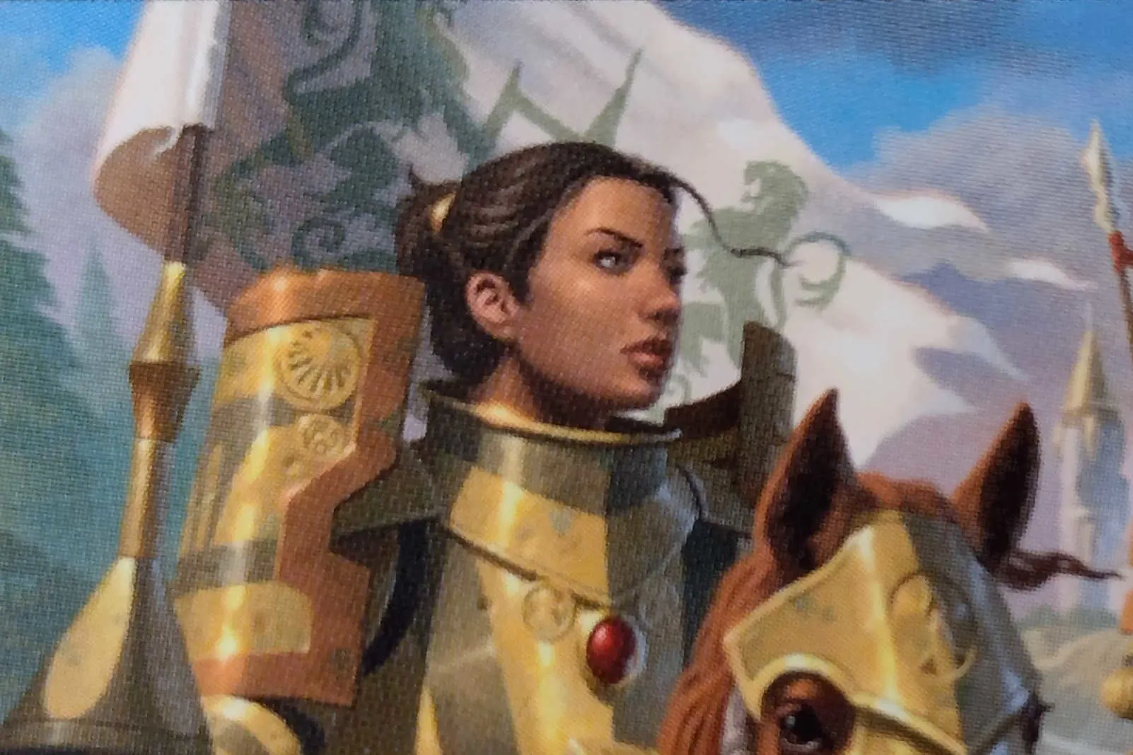 MtG vigilance card gallant cavalry