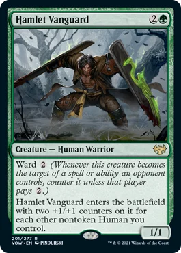 mtg card Hamlet Vanguard