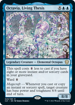 mtg card Octavia, Living Thesis