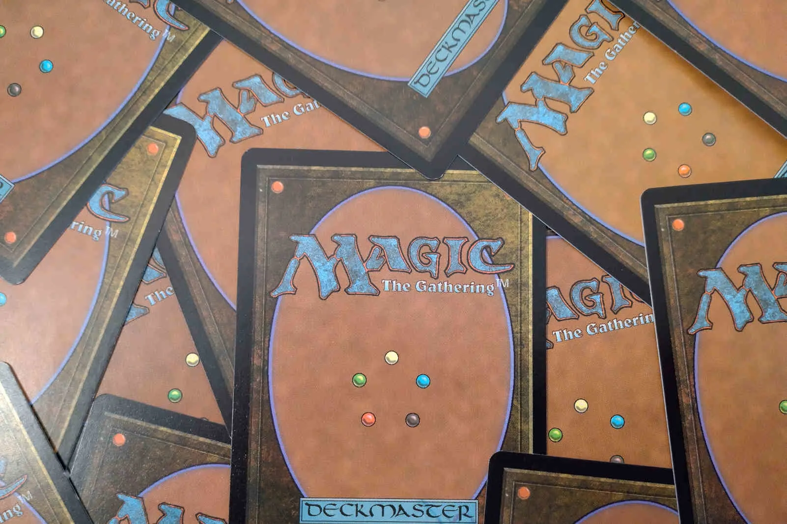 the back of cards from a mtg deck