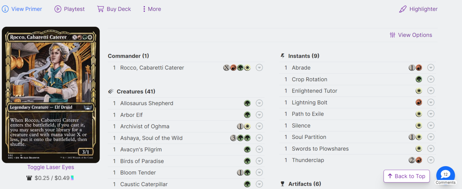 Best MTG Deck Building Tools + Sites