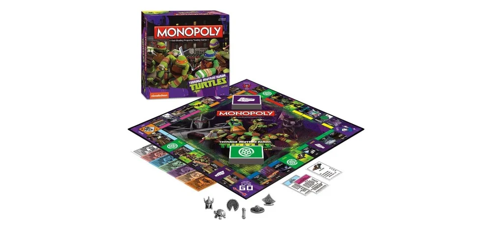 Monopoly TMNT edition (Image via Amazon)