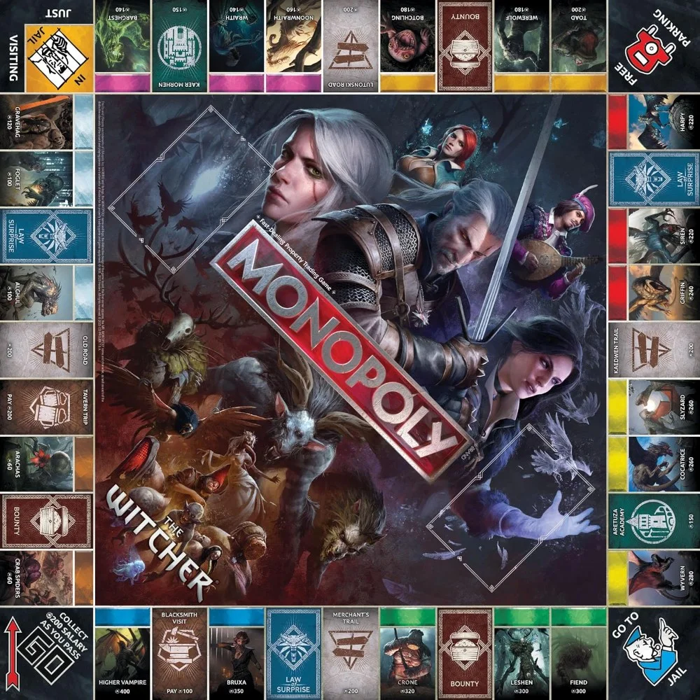 Monopoly The Witcher Edition