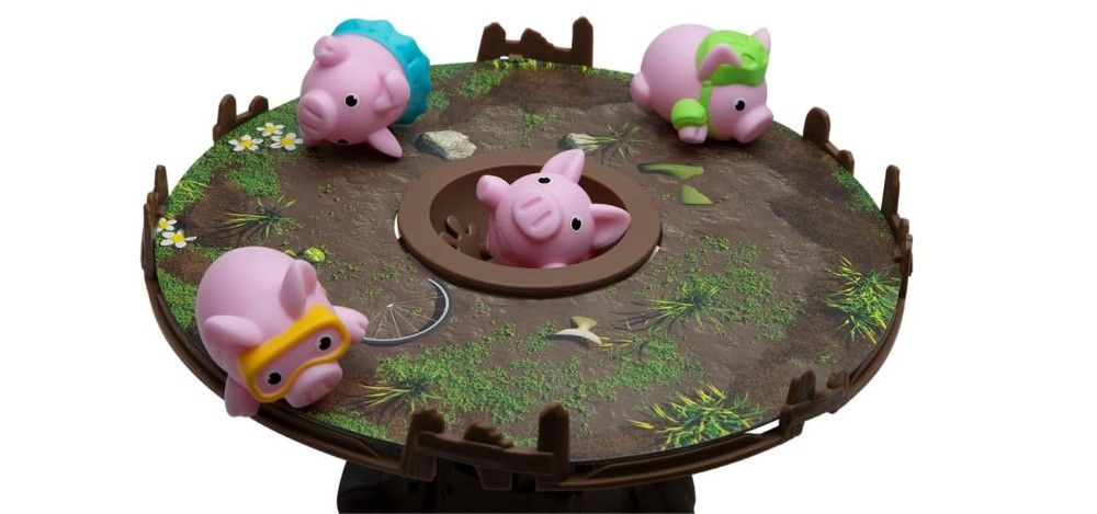 Pigs on Trampolines